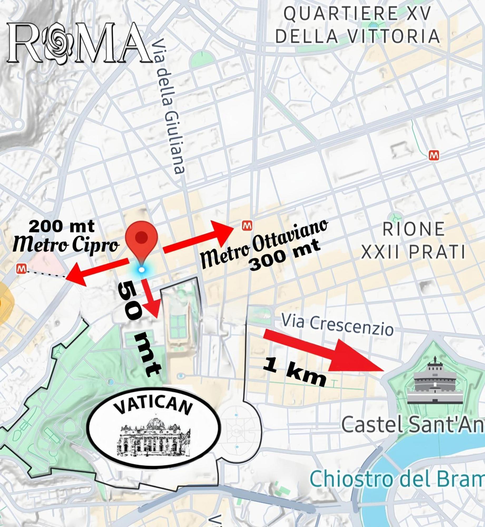 Gioiello Vaticano Rom Eksteriør billede